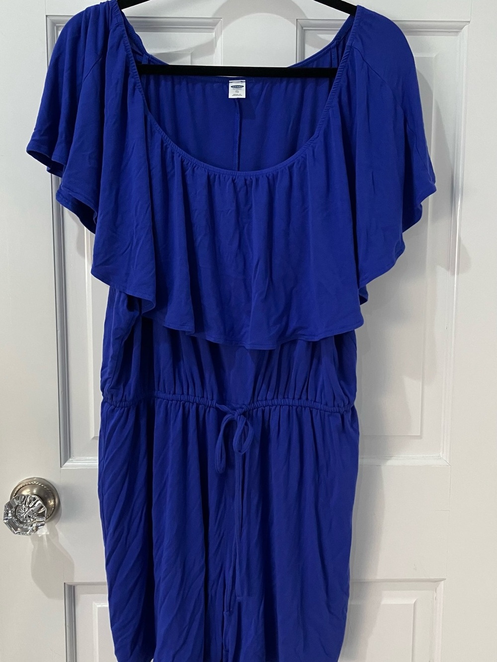 Old Navy cobalt blue romper, XL